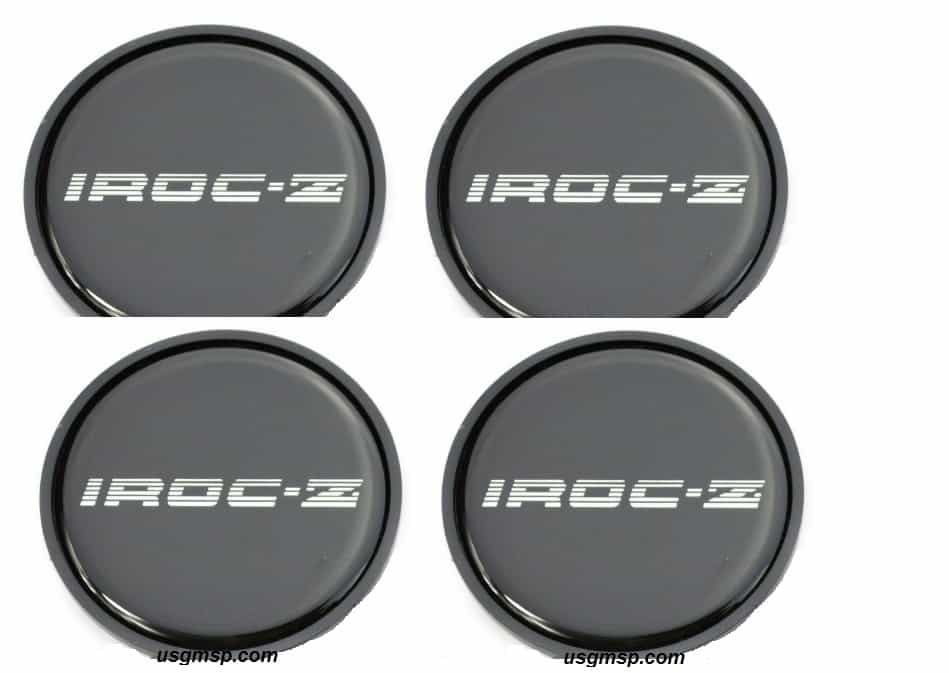 Wheel Cap Set: Camaro 85-87 IROC-Z (4) Repro